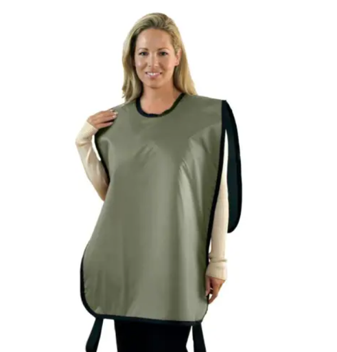 [75061NL-19] Flow Adult Panoramic Apron, Lead Free, Grey