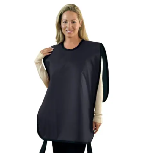 [75061NL-22] Flow Adult Panoramic Apron, Lead Free, Navy Blue