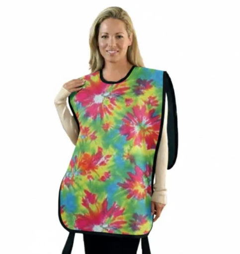 [75061NL-35] Flow Adult Panoramic Apron, Lead Free, Red