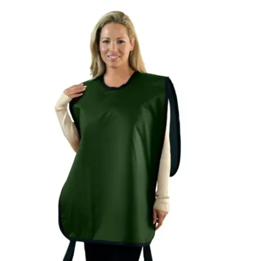 [75061NL-36] Flow Adult Panoramic Apron, Lead Free, Hunter Green