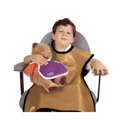 [75062NL-37] Flow Child Panoramic Apron, Lead Free, Beautiful Bronze