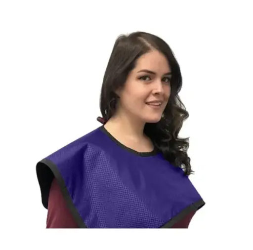 [75091NL-12] Flow CBCT Pano Cape w/o Collar, Lead Free, Purple