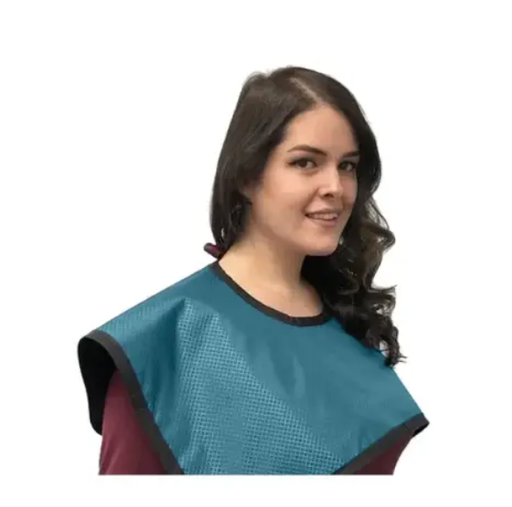 [75091NL-14] Flow CBCT Pano Cape w/o Collar, Lead Free, Teal