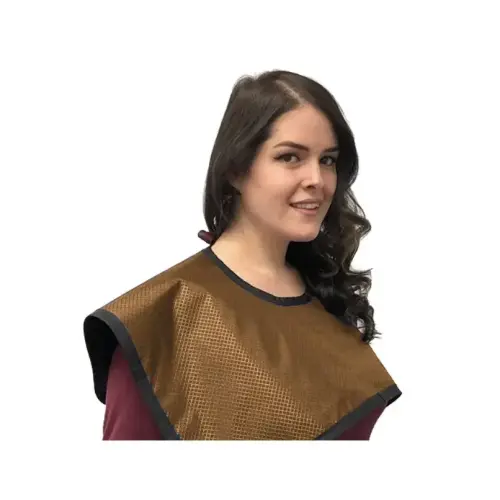 [75091NL-37] Flow CBCT Pano Cape w/o Collar, Lead Free, Beautiful Bronze