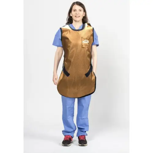 [65021NL-37] Technician Apron, Medium, Lead Free, Shimmering Bronze
