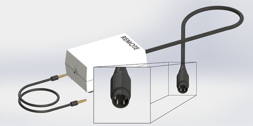 [96119] VHF AutoSync Cord, Co4-pin din plug