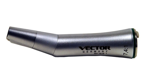 [VM29P] Vector 7.4:1 Reduction Contra Angle Handpiece w/o Light, Water Spray