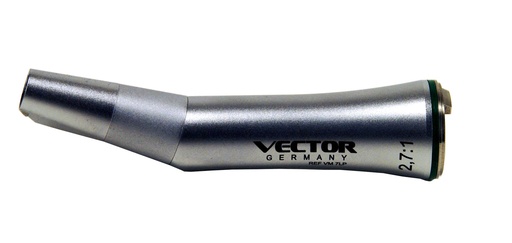 [VM7LP] Vector 2.7:1 Reduction Contra Angle Handpices With Light. Water Spray