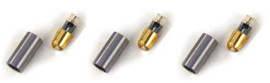 [VKLE-05] LED Diode 6 pin UPGRADE Kit 3 pack (3 diode bulbs & 3 caps)