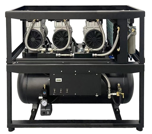 [DA10U32] VECTOR Vortex compressor VSS6, Triple 2 HP (6HP Overall), 10-12 User, 29 Gal Tank