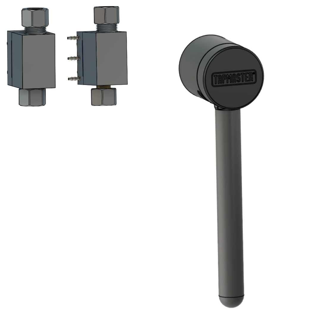 [1775B] Tapmaster Euro with Locking Activator - Black