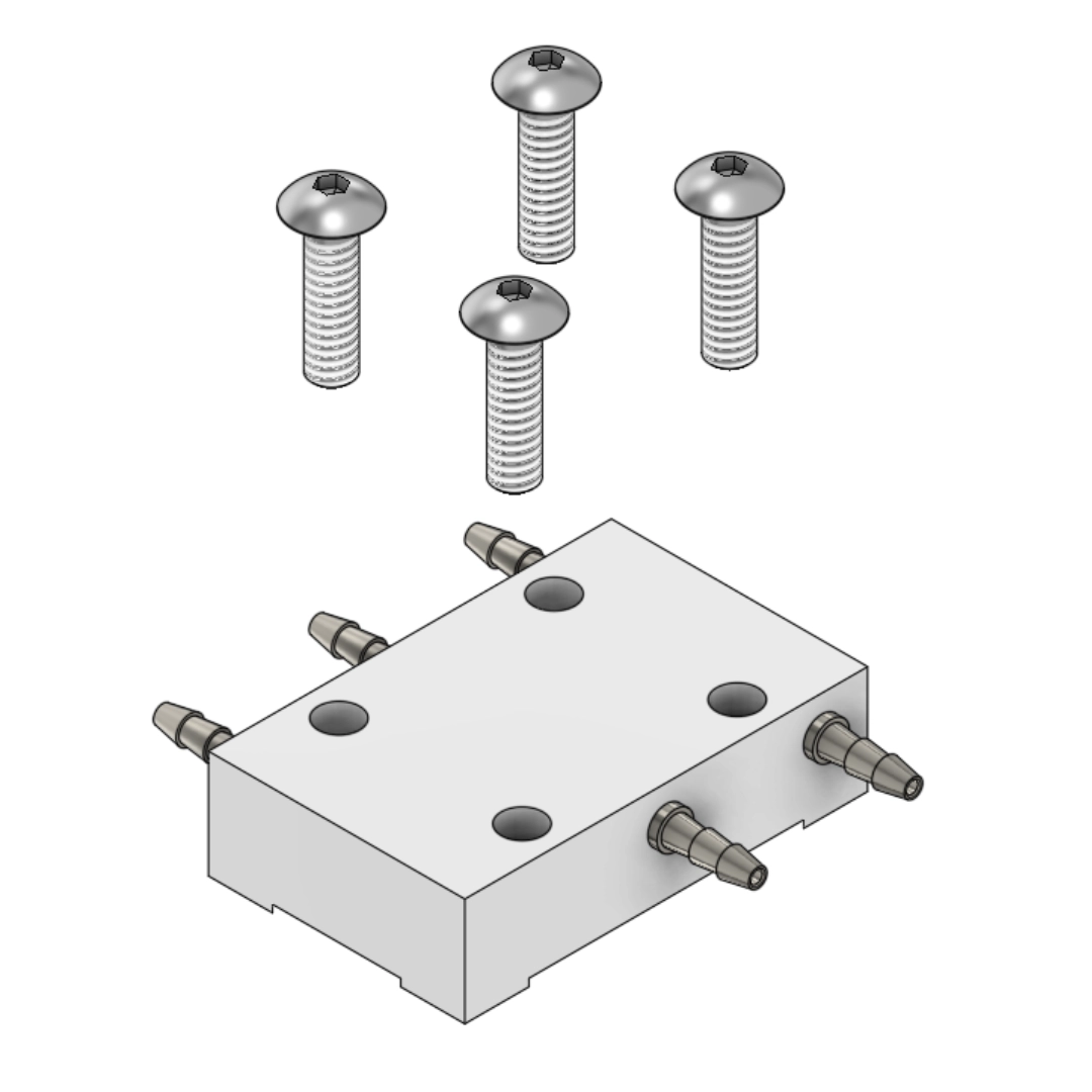[2745 - C] 5 Barb Manifold Kit with Center Barb