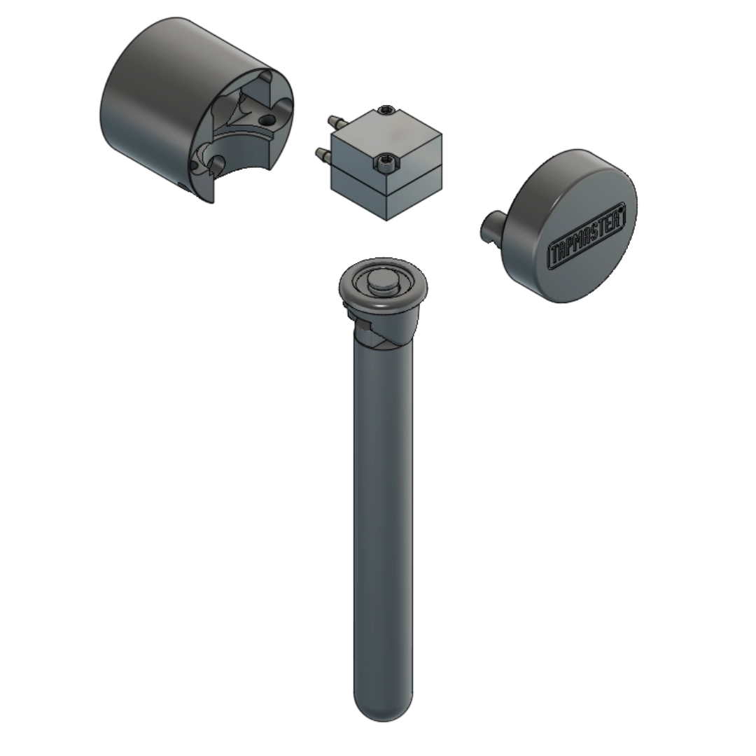 [7707] EURO Locking Assembly/Pilot Valve & Tubing