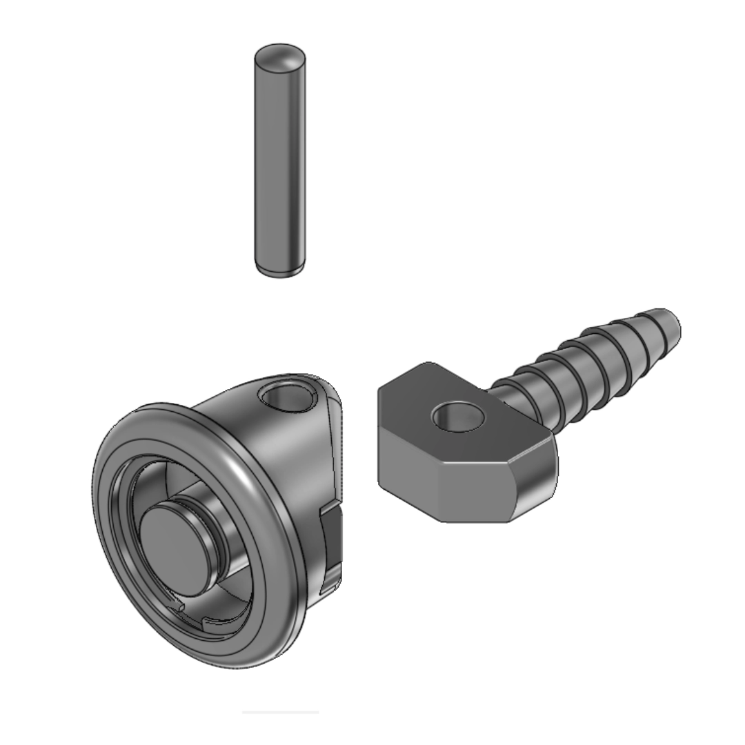 [3407] Locking Actuator Assembly for Euro