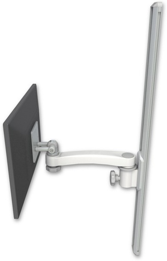 [EV65-T36-A1] AccessMount™ ErgoVision 65 LCD mount on a 36" wall track slider with an 11" arm