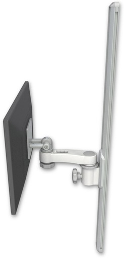 [EV65-T36-AS1] AccessMount™ ErgoVision 65 LCD mount on a 36" wall track slider with an 6" arm