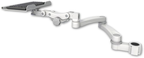 [KP12-P15-A2] AccessMount™ 12" paralink keyboard tray mount for a 1.5" pole and a 20" double-arm