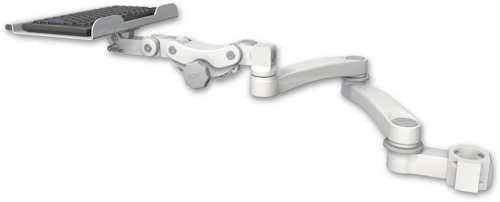 [KP12-P2-A2] AccessMount™ 12" paralink keyboard tray mount for a 2" pole and a 20" double-arm