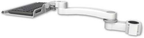 [KU12-P15-A1] AccessMount™ 12" keyboard tray mount for a 1.5" pole and an 11" arm