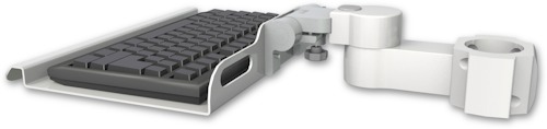 [KU12-P2] AccessMount™ 12" keyboard tray mount for a 2" pole