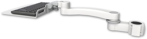 [KU12F-P15-A1] AccessMount™ 12" flat keyboard tray mount for a 1.5" pole and an 11" arm