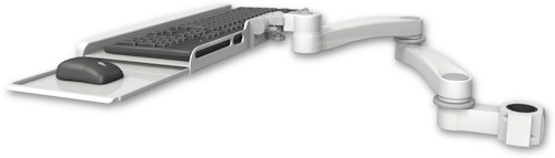 [KUB-P17-A2] AccessMount™ Wrist-rest keyboard tray mount for a 1.75" pole and a 20" double-arm