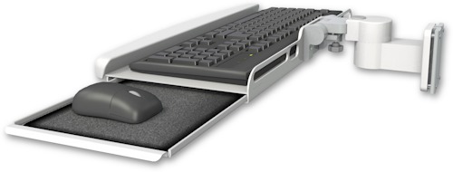 [KUB-W5] AccessMount™ Wrist-rest keyboard tray 3.5" wall mount