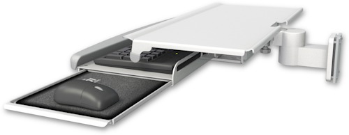[KUS-W5] AccessMount™ Work surface tray and slide-out keyboard tray 3.5" wall mount