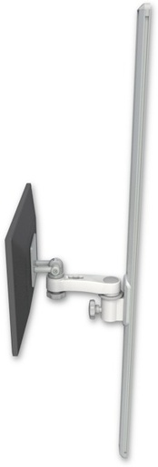 [EV65-T50-AS1] AccessMount™ ErgoVision 65 LCD mount on a 50" wall track slider with an 6" arm