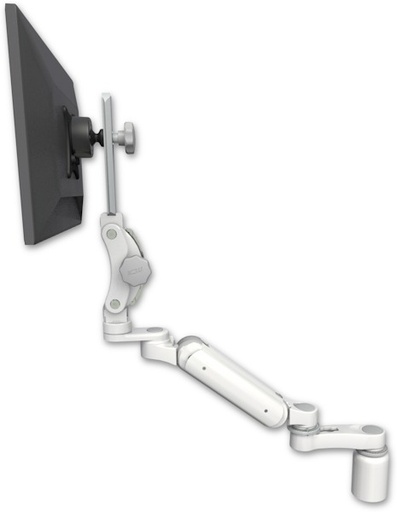 [UL180HP-D3-AS1] AccessMount™ Ultra 180 Arm desk mount with a 7.5" riser Laptop tray, slider, and an 6" arm