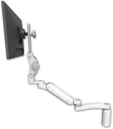 [UL180HP-D5-A1] AccessMount™ Ultra 180 Heavy Duty Arm with Paralink monitor mount desk mount, a 5" riser, and an 11" arm