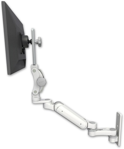 [UL180HP-W3-AS1] AccessMount™ Ultra 180 Heavy Duty Arm with Paralink monitor mount wall mount and an 6" arm