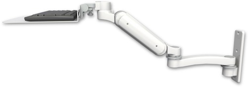 [UL180H-W3-KU12F-A1] AccessMount™ Ultra 180 Heavy Duty Arm wall mount with a 12" flat keyboard tray and an 11" arm