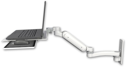 [UL180H-W3-LUS-A1] AccessMount™ Ultra 180 Heavy Duty Arm wall mount Laptop tray with slider and an 11" arm