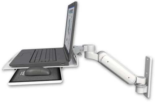 [UL180H-W3-LUS] AccessMount™ Ultra 180 Heavy Duty Arm wall mount Laptop tray with slider