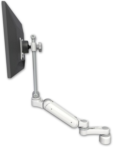 [UL180HEV7-D1-AS1] AccessMount™ Ultra 180 Heavy Duty Arm with EV710 monitor mount desk mount, a 1" riser, and an 6" arm