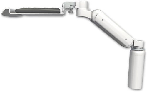 [UL180H-D7-KU12] AccessMount™ Ultra 180 Heavy Duty Arm desk mount with a 7.5" riser and a 12" keyboard tray