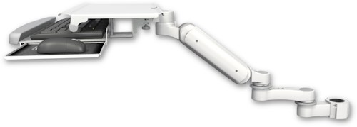 [UL180H-P15-KUS-AS1] AccessMount™ Ultra 180 Heavy Duty Arm mount for a 1.5" pole with a work surface tray and slide-out keyboard tray and an 6" arm