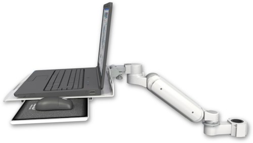 [UL180H-P15-LUS] AccessMount™ Ultra 180 Heavy Duty Arm mount for a 1.5" pole Laptop tray with slider