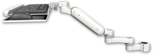 [UL180H-P17-KUB-AS1] AccessMount™ Ultra 180 Heavy Duty Arm mount for a 1.75" pole with a wrist-rest keyboard tray and an 6" arm