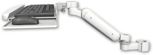 [UL180H-P2-KUB] AccessMount™ Ultra 180 Heavy Duty Arm mount for a 2" pole with a wrist-rest keyboard tray