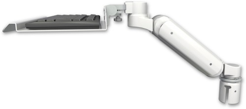 [UL180H-R2-KU12] AccessMount™ Ultra 180 Heavy Duty Arm mount for a 2" radius with a 12" keyboard tray