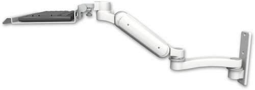 [UL180H-W3-KU12-A1] AccessMount™ Ultra 180 Heavy Duty Arm wall mount with a 12" keyboard tray and an 11" arm