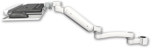[UL180-P17-KUB-A1] AccessMount™ Ultra 180 Arm mount for a 1.75" pole with a wrist-rest keyboard tray and an 11" arm