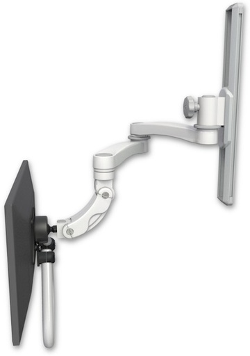 [UL560I-T19-A2] AccessMount™ Inverted Ultra 560 LCD mount on a 19" wall track slider with a 20" double-arm