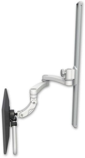 [UL560I-T36-A2] AccessMount™ Inverted Ultra 560 LCD mount on a 36" wall track slider with a 20" double-arm