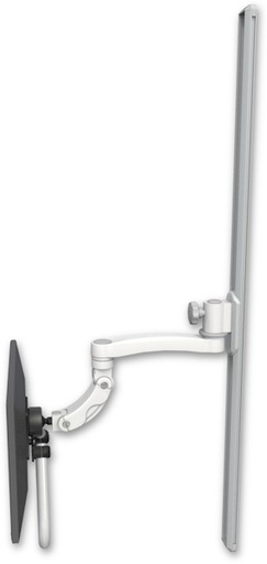 [UL560I-T50-A1] AccessMount™ Inverted Ultra 560 LCD mount on a 50" wall track slider with an 11" arm