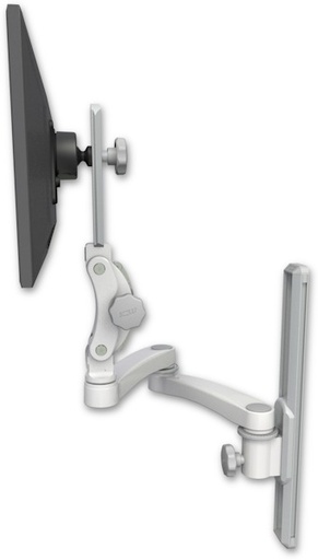 [UL550-T19-A2] AccessMount™ Ultra 550 LCD mount on a 19" wall track slider with a 20" double-arm