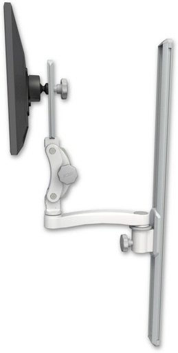 [UL550-T36-A1] AccessMount™ Ultra 550 LCD mount on a 36" wall track slider with an 11" arm