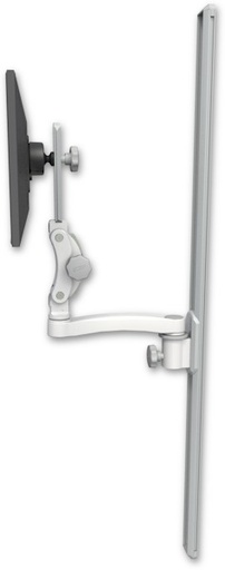 [UL550-T50-A1] AccessMount™ Ultra 550 LCD mount on a 50" wall track slider with an 11" arm